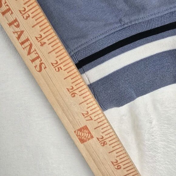 Universal Standard Hathaway Women Joggers NWT 4XS  Blue Stripe Cuff - Picture 7 of 8